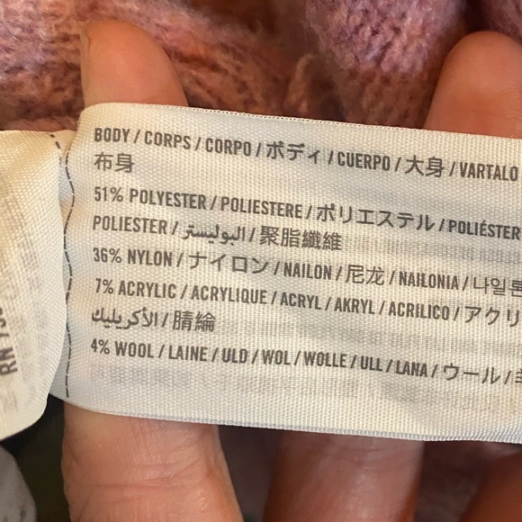 Abercrombie & Fitch Pink Cardigan Sweater - Picture 3 of 4